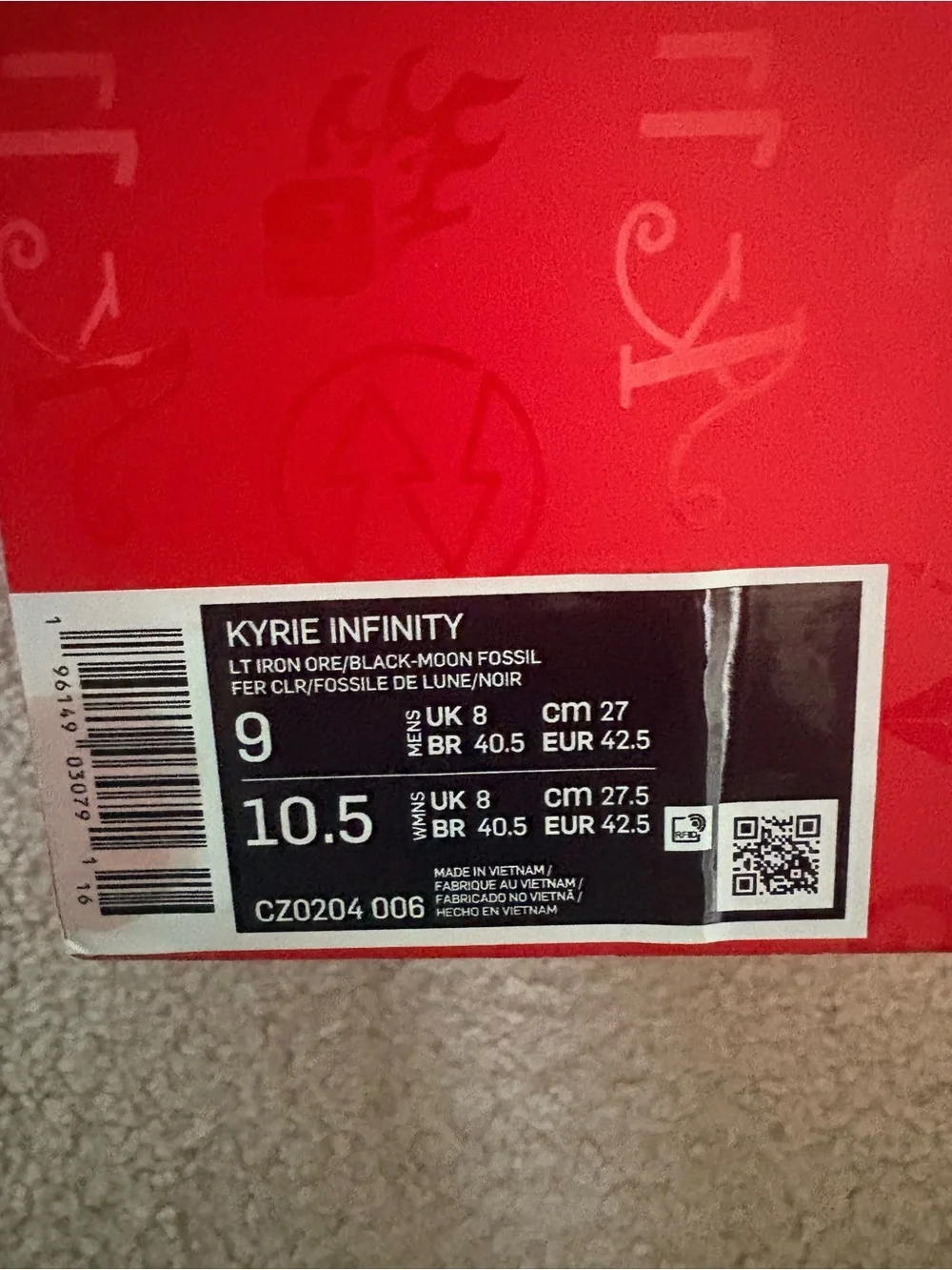 Nike kyrie infinity